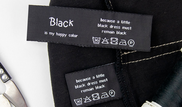 mandar a hacer etiquetas personalizadas para la ropa