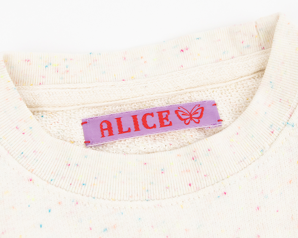 Etiqueta con nombre para coser