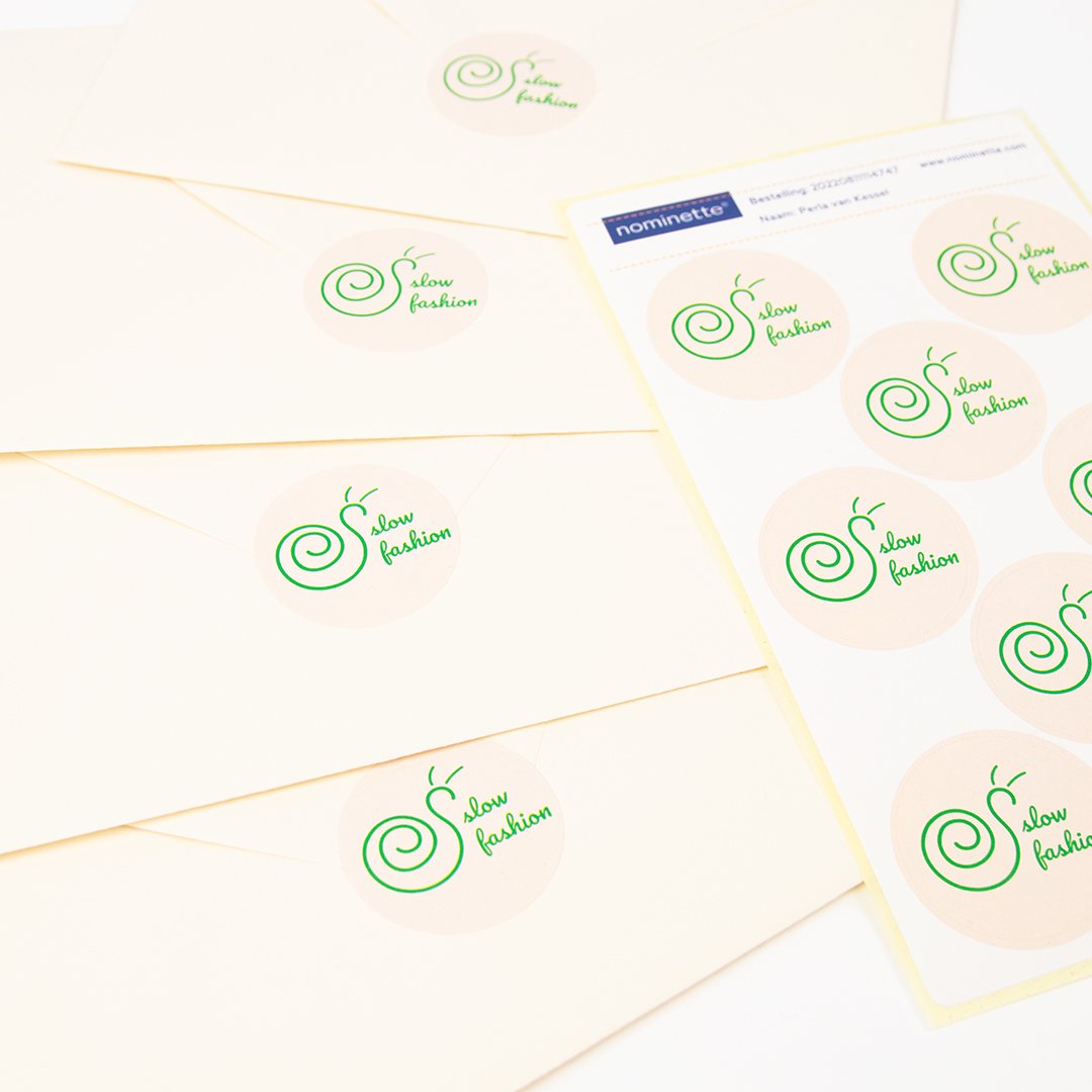 Pegatinas con logotipo