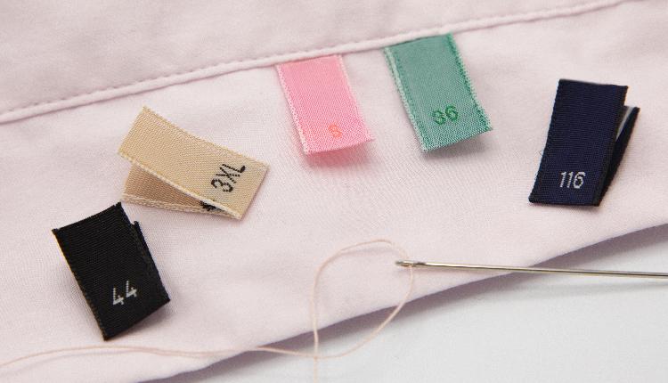 Etiquetas de tallaje