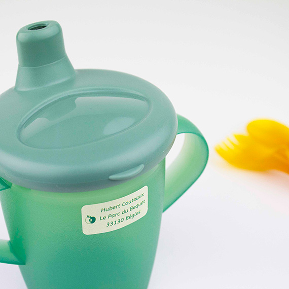 Pegatinas con nombre